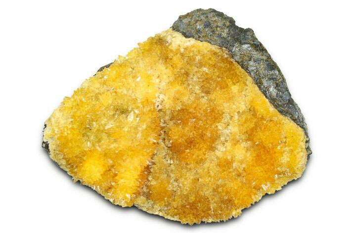 Intense Orange Calcite Crystal Cluster - Poland #374692